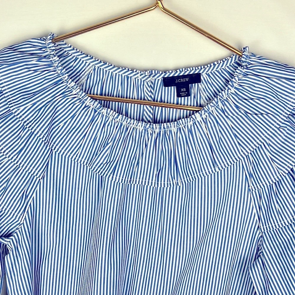 J. Crew Ruffle Blouse